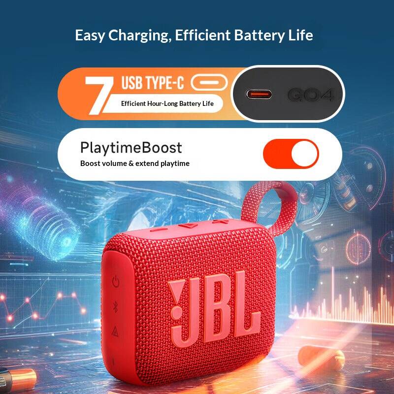 Altavoz Inalámbrico JBL GO4 Or - Jbl Speaker Go 4 reseña y precio