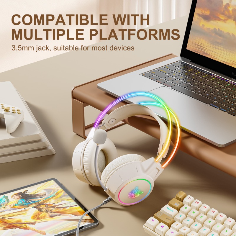 Auriculares para Juegos ONIKUM - Gaming Headset Rgb reseña y precio