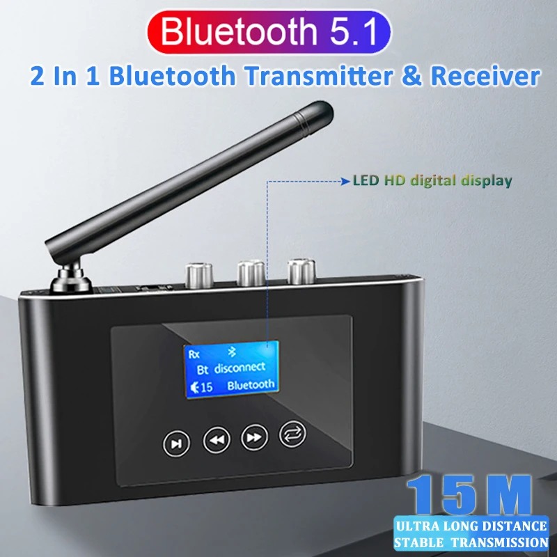 Transmisor y Receptor de Audio - Bluetooth Adapter Receiver reseña y precio