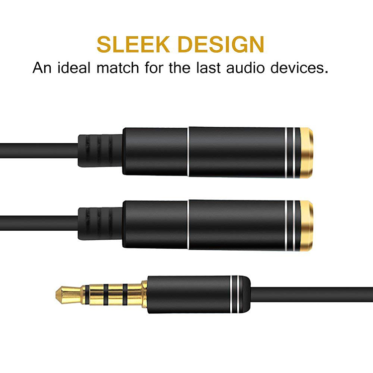 Divisor de Audio móvil Y con m - Earphone Splitter Jack reseña y precio